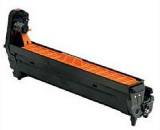 Picture of Black Remanufactured Drum Unit - suits OKI ES3032a4