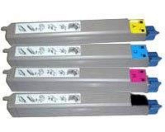 Picture of Bundled Set of 4 Remanufactured Toner Cartridges - suits OKI C9850