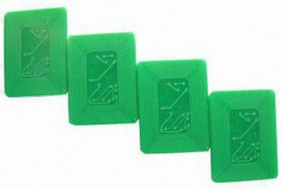 Picture of Bundled Set of 4 Compatible Toner Reset Chips - suits OKI C3300