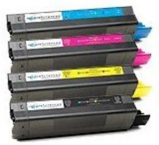 Picture of Bundled Set of 4 Compatible Toner Cartridges - suits OKI C5540