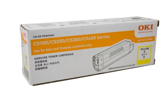 Picture of On Special - Yellow Genuine Toner Cartridge for OKI C5100