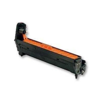 Picture of Black Remanufactured Drum Unit - suits OKI C8650