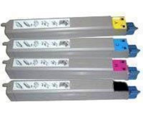 Picture of Bundled Set of 4 Remanufactured Toner Cartridges - suits OKI ES3640e