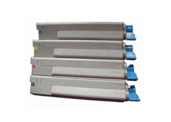 Picture of Bundled Set of 4 Compatible Toner Cartridges - suits OKI C7550