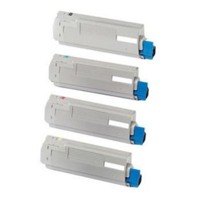 Picture of Bundled Set of 4 Remanufactured Toner Cartridges - suits OKI ES3032a4