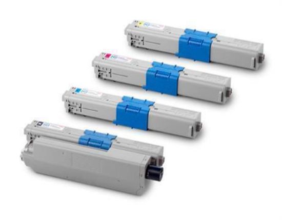 Picture of Bundled Set of 4 Compatible Toner Cartridges - suits OKI C310DN