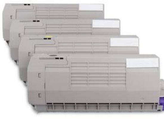 Picture of Bundled Set of 4 Compatible Toner Cartridges - suits OKI C532