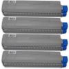 Picture of Bundled Set of 4 Compatible Toner Cartridges - suits OKI C844