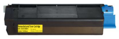 Picture of Yellow Remanufactured Toner Cartridge - suits OKI C3000