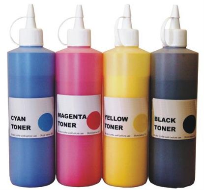 Picture of Bundled Set of 4 Compatible Toner Refills - suits OKI C3000