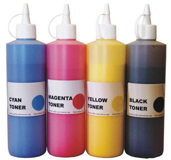 Picture of Bundled Set of 4 Compatible Toner Refills - suits OKI C3000